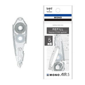 톰보우 모노에어 펜타입 수정테이프 TOMBOW MONO AIR5, 리필