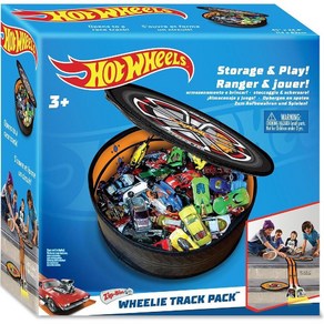 핫휠 Hot Wheels Taa Toy ZipBin Wheelie Tack Pack, 1개