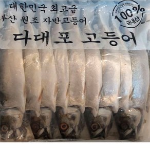 [국산 A급 참고등어 대짜] 다대포고등어 국내산 자반고등어 가정용고등어 10마리 30-35 cm 통통살 대짜 강추! 부산다대포직송, 1개