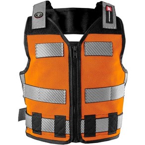 Diamondback 다이아몬드백 작업조끼 Hi-Viz 701, 오렌지, 작은, 1개