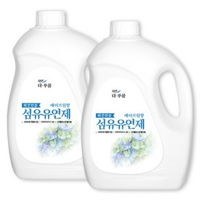 더푸룸 섬유유연제 에이프릴향 3.1L 2개 향기좋은 세제