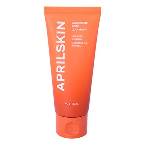 [NEW] 에이프릴스킨 당근 머드팩 APRILSKIN caotene poe clay mask 100g [정품], 1개, 1개입