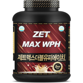 제트리션 제트맥스WPH 네츄럴오트밀 2kg 단백질보충제, 1개