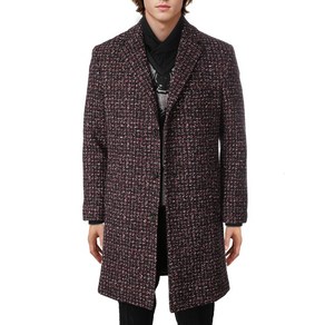 레드옥스 2024 F/W 남성 캐주얼 겨울 트위드 반코트(R244CT152WI-GB)