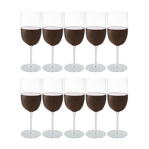 생활을그리다 플라스틱 일회용 와인잔, 240ml, 12개