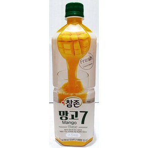 망고원액(참존 835ml) 업소용 카페 망고주스 농축액 액상 베이스, 1개, 835ml, 1개