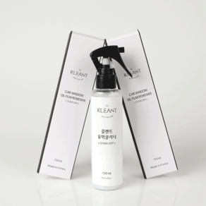 클렌트 자동차 유막제거제 150ML (리무빙 패드), 유막제거제 150ML + 리무빙 패드 1개, 1개