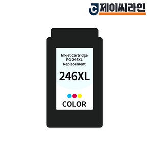 캐논 대용량 재생잉크 PG245XL CL246XL 비정품잉크, 재생_CL246XL컬러, 1개입