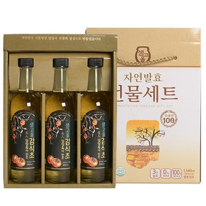 금계식품 - 샘고을감식초명인선물세트 (380ml*3)