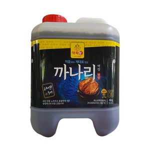 약목참 까나리액젓 김장용 겉절이 업소용 젓갈 액젓, 1개, 4kg