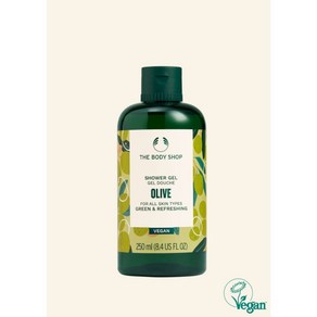 더바디샵 **초록향**올리브 샤워 젤 250ML SHOWER GEL OLIVE 23580 올리브 바디워시 250ml, 250g, 1개