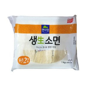 (무)면사랑 생소면1kg, 1kg, 2개