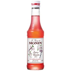 일본 MONIN 모닌 사쿠라 벚꽃 시럽 250ml 사쿠라라떼, 1개