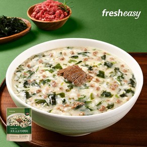 [fesheasy] 부담없는 한끼 오트 소고기미역죽 300g 3팩, 없음, 3개