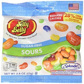 Jelly Belly Jelly Beans 2.8oz Sugar Free Sours 젤리벨리 젤리빈 2.8온스 무설탕 사워