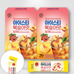 우리차 아이스티 복숭아 분말, 13g, 70개입, 2개