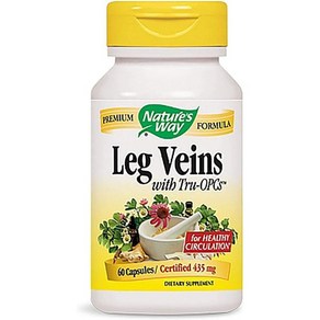 Natues Way Leg Veins 60 Capsules, 1개, 60정