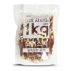 테비 치킨 사사미 1kg, 1개, 오리스틱