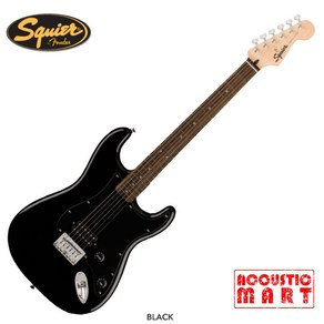 스콰이어 일렉기타 어피니티 스트라토캐스터 AFFINITY STRATOCASTER, Black, 1개