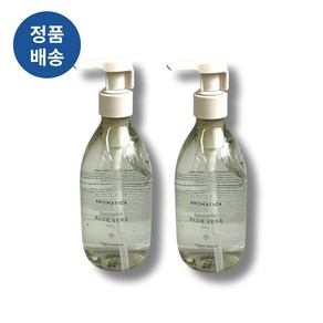 1+1 더블기획 AROMATICA 아로마티카 비건 수딩 알로에베라 젤 I 피부진정 수딩젤 쿨링젤, 2개