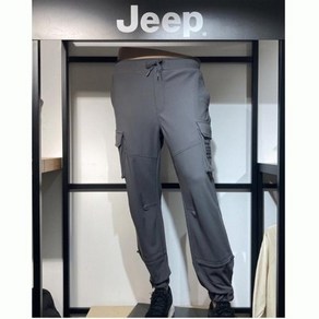 지프 JEEP 기능성 트레이닝 기모 바지 조거 팬츠 JN4PTU734SG