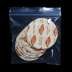 화폐 수집용품 보관 습기제거제 카드형 실리카겔 원형 10매, 855-0041