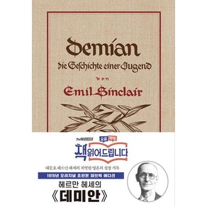 헤르만 헤세 탄생 140주년 기념 초호화 패브릭 : 초판본 데미안 리커버 양장