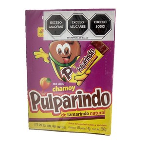 Pulpaindo Chamoy Tamaind Pulp Candy 20 count 풀파린도 샤모이 타마린드 펄프 캔디 20개, 1개, 80.51g