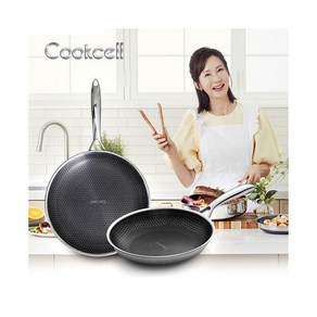 쿡셀 블랙큐브 통3중 프라이팬 26cm 1개