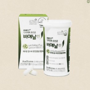 비에날씬 [정품발송] BNR17유산균 비엔날씬 450mg x 60캡슐 BMR17유산균 체중관리 486986