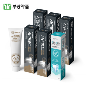 부광약품 시린이치약 시린메드 멀티케어 125g 5ea + 시린메드 프로텍트G 1ea 추가 증정, 5개