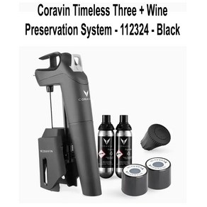 Coavin Timeless Thee + Wine Pesevation System 112324/코라뱅 타임리스 플러스 와인 보존 시스템, 1개