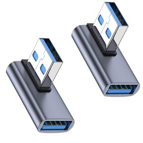 USB3.0 변환젠더 컨버터 AMtoAF 수평 꺾임 A타입 15w급속충전 지원 10Gbps 전송속도 커넥터 adapter 어댑터 A타입 숫놈에서 A타