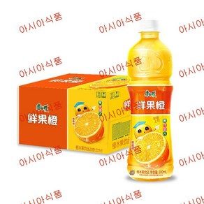 아시아식품 캉스푸 오렌지음료 1.박스, 15개, 500ml