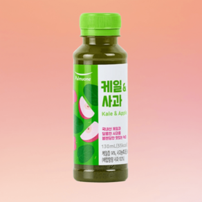 풀무원녹즙 매일배송 케일사과 데일리프로그램 월-금 4주분 총20병, 130ml