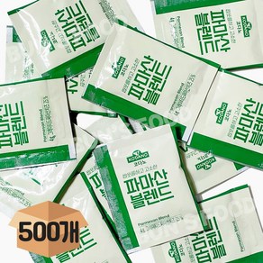 에이치에이유통 코다노 파마산 블렌드 (4gX500개입) BOX 일화용 치즈가루 대용량, 500개, 4g