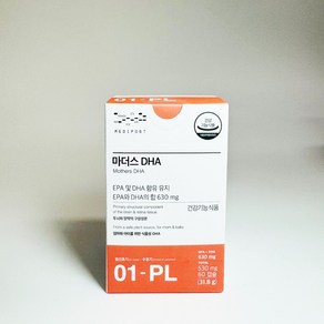 모비타 마더스 DHA 임산부 영양제 60회분 (리뉴얼 최신 정품), 1개, 60정