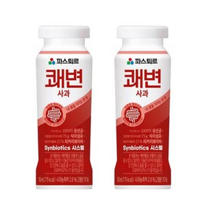 파스퇴르 쾌변요구르트 사과 150ml, 24개