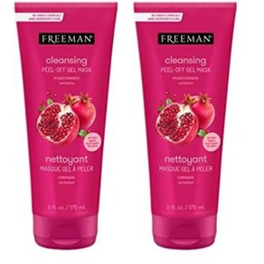 Feeman 프리맨 리바이탈라이징 석류 필오프 젤 마스크 팩 175ml 2팩, 2개