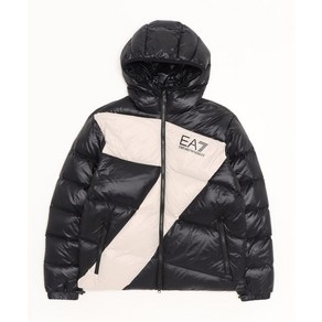 EMPORIO ARMANI EA7 엠포리오 아르마니 Winte Jackets 후드 퍼퍼 자켓 패딩 블랙