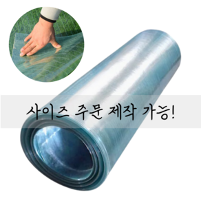 수아파파 두꺼운 투명 렉산 폴리카보네이트 두께 1mm FRP 처마 비닐하우스 지붕 복층 썬룸 판넬 롤, 1개