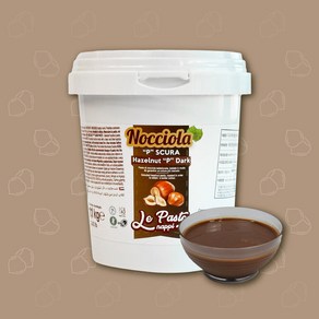 [1.1kg] 다크 헤이즐넛 100% 페이스트 무가당 잔두야 누텔라 젤라또 베이커리 카페 마카롱 원료, 1.1kg, 1개