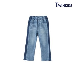 [TWINKIDS] 와끼투톤일자데님팬츠(T8ST9P18_JE)