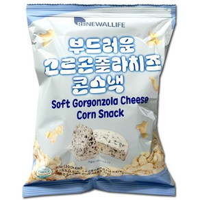 부드러운 고르곤졸라치즈 콘스낵 맥주 안주 간식, 20개, 50g