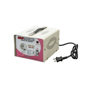 한일테크 2KVA 링코아 승압 변압기 110V-220V HT-2000UR 한국220V전기제품을 미국캐나다일본110V국가 해외출국 해외이민해서 사용, 1개