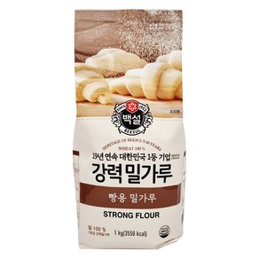 CJ제일제당 [CJ제일제당] 백설 강력밀가루 1kg x 5개