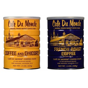 Cafe Du Monde original & french roast Coffee 오리지널 앤 프렌치 로스트 커피 15oz(425g) & 3oz(368g)