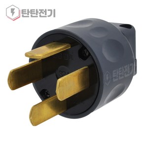 3극 3상 4P 32A 250V 접지 산업용 공업용 삼상 플러그 진흥전기 3 pole Gounding Powe Plug phase, 1개