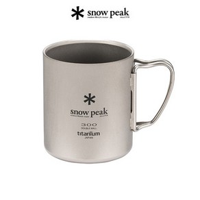 스노우피크 더블월 더블머그 300 티타늄 snow peak MG-152