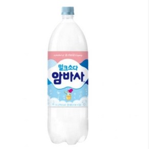 밀크소다 암바사 1.5L PET 코카콜라, 1개